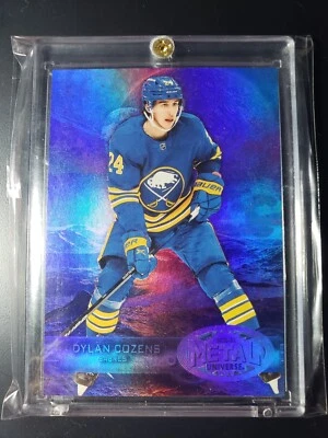Dylan Cozens 2020-21 Skybox Metal Universe Retro Purple Spectrum /199 RC - Image 1 of 2