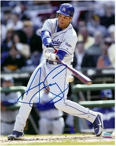 Foto de béisbol 8x10 autografiada de James Loney-Dodgers de Los Ángeles - Imagen 1 de 1