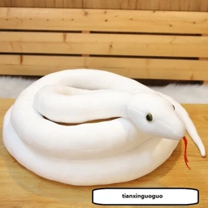 creative plush simulation white snake toy soft long snake doll gift about 180cm - Picture 1 of 2