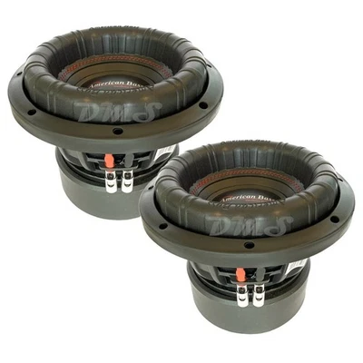 (2) American Bass XFL-1022 V2 | 10 Inch 3000W DVC 2 Ohm Car Subwoofers XFL 10 V2 - Image 1 of 4