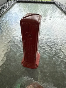 Vintage RARE Atlantic HI-ARC Gasoline Red Advertising Promotional Coin Bank - Picture 1 of 14