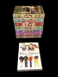 Will and Grace Seasons 1-7 & Series Finale DVD Lot - Picture 1 of 4