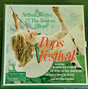 Vintage Reader's Digest Arthur Fiedler & Boston Pops Festival 1967 10 LP Box Set - Picture 1 of 10