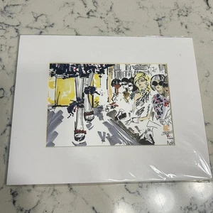 Brighton "Fashionista Girls" Fashionista Collection Tom Clancy Matted Print - Bild 1 von 9