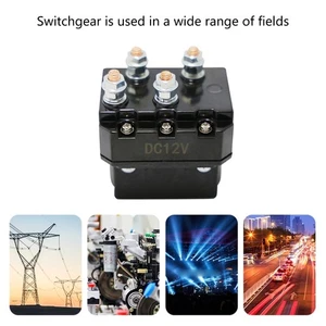 Efficient 12V 250A Electric Winch Relays Multifunction for Outdoor Adventure - Picture 1 of 8