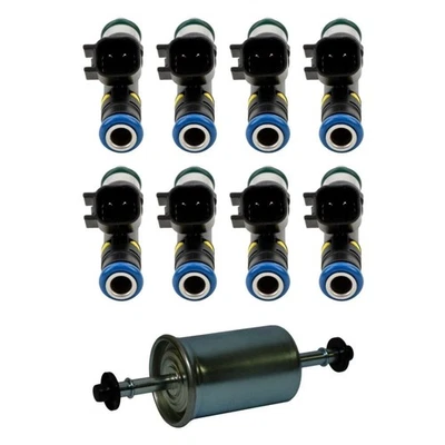 For Ford F-250 Super Duty 2009-2010 Bosch Fuel Injector w Fuel Filter Kit Foto 1 de 4