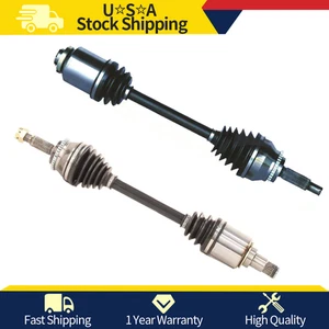 For 2006-2011 Mitsubishi Eclipse TrakMotive CV Axle Joint Shaft Front 2x - Picture 1 of 5