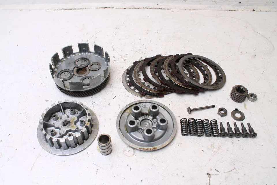 Yamaha LTMX 1973 motocicleta OEM embrague cesta placa placas - usado, ranuras Foto 1 de 4