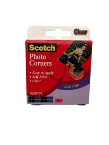 Vintage 2004 Scotch Jumbo Fotoalbum Sammelalbum Ecken Neu Neu Neu im Karton 250 Stück - Bild 1 von 2