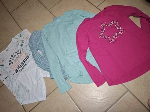 Set Paket Mädchen Langarmshirt T-Shirt Gr. 146/152 Yigga - Bild 1 von 2