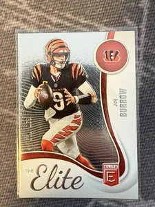 2025 Panini Donruss Elite - Joe Burrow #1 Red /799 Cincinnati Bengals - Bild 1 von 2