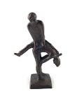 Mid century bronze Figurine of gymnasts training