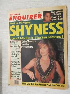 NATIONAL ENQUIRER MAGAZINE OCT 13, 1981 DALLAS LINDA GRAY GARY COLEMAN TABLOID - Imagen 1 de 2