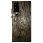Hard Case Cover For Samsung Galaxy Note Brown Weathered Wood Grain