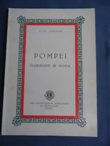 LUIGI AVELLINO-POMPEI, FRAMMENTI DI STORIA-1990 - Picture 1 of 1