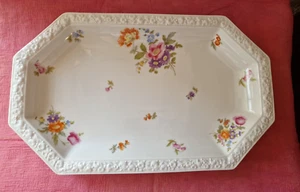 1 gr. Servierplatte Rosenthal Maria Sommerstrauß Modell v. P. Rosenthal 38cm Top - Bild 1 von 5