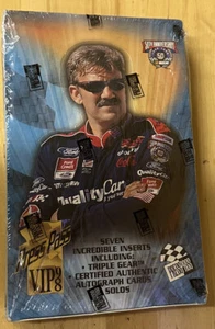 1998 Press Pass VIP NASCAR Racing Hobby Box Factory Sealed 24 Pack HTF - Picture 1 of 4