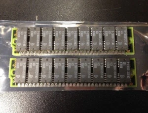 2x 1MB 30-Pin 9-chip Parity 60ns FPM SIMM Plus Classic SE Memory Apple Macintosh - Picture 1 of 2