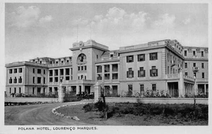 Postal FX: RPPC Polana Hotel, Lourenco Marques, años 30, MOZAMBIQUE - Imagen 1 de 2