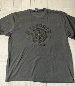 Starbury Men’s by Stephon Marbury Gray Embossed Logo Graphic NBA T Shirt XXL - Picture 1 of 6