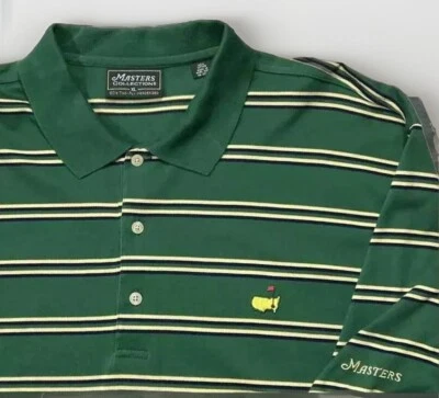 Camisa Polo Para Hombres De Colección Masters Años 60 Dos Capas Mercerizada The Masters XL Foto 1 de 4