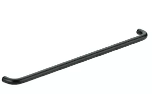 Mango de tracción Hafele de acero D negro mate 330 mm centro de orificio 320 mm - Imagen 1 de 2