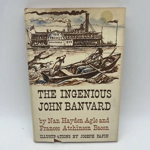 The Ingenious John Banvard By Nan Hayden Agle Vintage Hardcover DJ 1966 - Picture 1 of 9