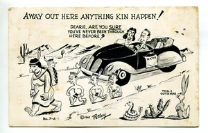 1947 Petley Humorous Novelty Comic Vintage Postcard - Picture 1 of 2