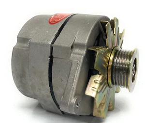 Powermaster GM 12SI Style Natural Alternator, 47293-104 - Picture 1 of 5