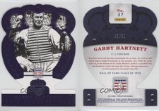 2015 Panini Cooperstown HOF Crown Royale Purple /50 Gabby Hartnett #37 HOF