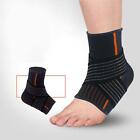 Ankle Brace Compression Sleeve for Sprained Foot Adjustable for Arch Ankle