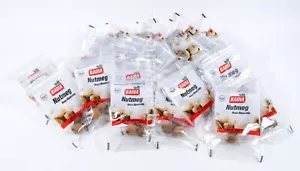 24 Badia WHOLE NUTMEG Gluten Free 0.5oz bag Nuez Moscada 05/2025 Bulk Seasoning - Picture 1 of 2