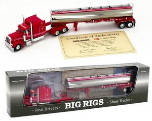 2021 DCP 1:64 *BIG RIGS #5 J. COOL, INC* Pink Peterbilt 379 w/Heil Tanker *NIB* - Picture 1 of 9