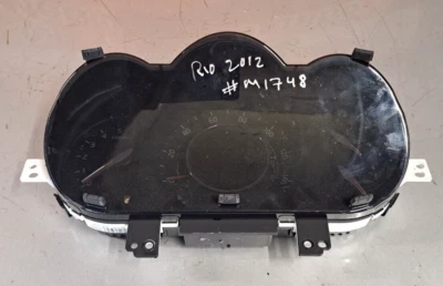 KIA RIO MK3 2011-2017 1.4 DIESEL 6 SPEED SPEEDOMETER INSTRUMENT CLUSTER  #M1748 - Image 1 of 4