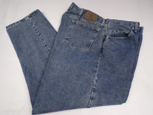 Vintage Wrangler Authentic Jeans Big & Tall Mens 44 X 34 Medium Blue Cotton J24 - Picture 1 of 9