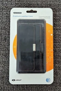 AGF Premium Leather Case Compatible with MOST Medium Size Phones - Picture 1 of 2
