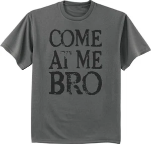 Come At Me Bro Funny Jersey Shore T-shirt Mens Graphic Tee - Picture 1 of 1