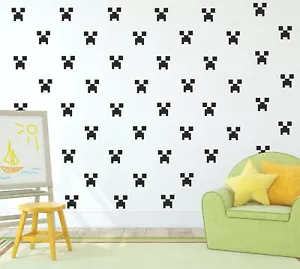 Minecraft Pickaxe Wall StickerWall Stickers Vinyl Art Home Decor Set of 30 - Picture 1 of 10