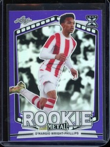2022 Leaf Metal Soccer Purple Prismatic D'Margio Wright-Phillips Rc (1/25)
