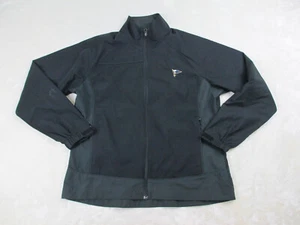 Cutter & Buck Womens Jacket Medium Black Full Zip Windbreaker Golf Ladies* - Picture 1 of 11