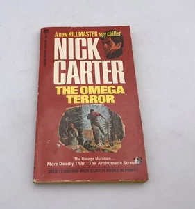 Nick Carter Killmaster The Omega Terror 1972 Book Paperback Vintage - Picture 1 of 4