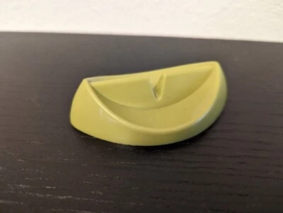 Tupperware MCM Avocado Green #1263 Knife Rest - Vintage Kitchen Tool VGC - Image 1 of 4