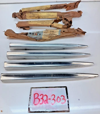 (1) Nuevo de Lote Antiguo 1946 - 1948 Buick Super & Roadmaster Lanza Moldura 1328943 B32-303 Foto 1 de 4