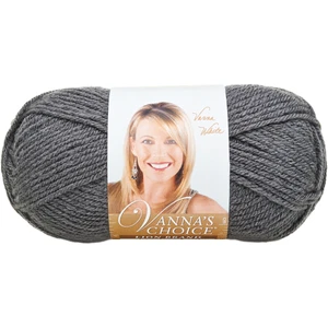 Lion Brand 860-151 Vanna's Choice Yarn-Charcoal Grey (3Pk) - Picture 1 of 1