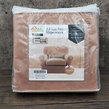 Easy-Going 2 Piece Stretch Slipcovers For Chair- DHS4010 Camel
