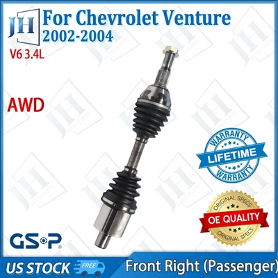 OE Front Right Passenger CV Axle Shaft For 2002-04 Chevrolet Venture V6 3.4L AWD - Image 1 of 4