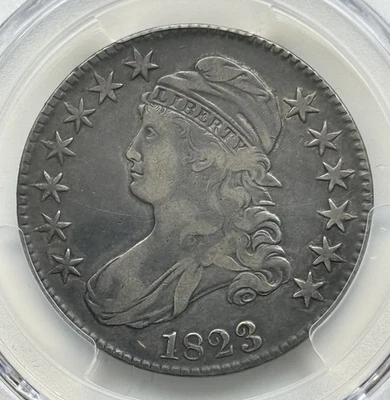 1823 Capped Bust Half Dollar - PCGS VF Detail - Image 1 of 4