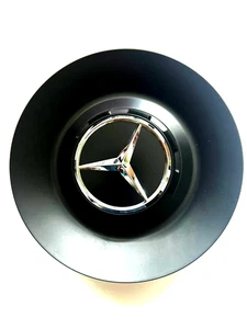 MATT BLACK MERCEDES G63 GLE GLS AMG 164mm HUB CAP A0004003400 - Picture 1 of 4