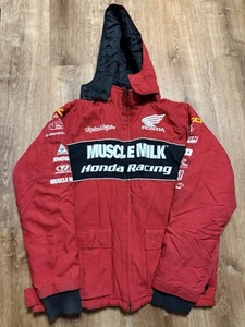 Chaqueta Troy Lee Designs Honda Racing Muscle Milk Team Para Hombre XL Roja HRC - Imagen 1 de 9