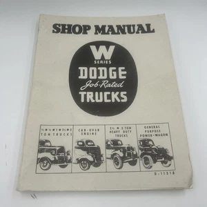 Camión Dodge con clasificación de trabajo serie W manual de taller D-11318 325 páginas - Imagen 1 de 3